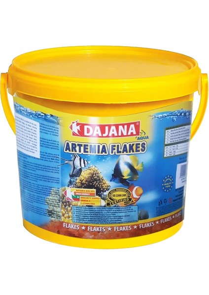 Tropical Artemia Flakes 250 gr Poşette SKT:11/2025