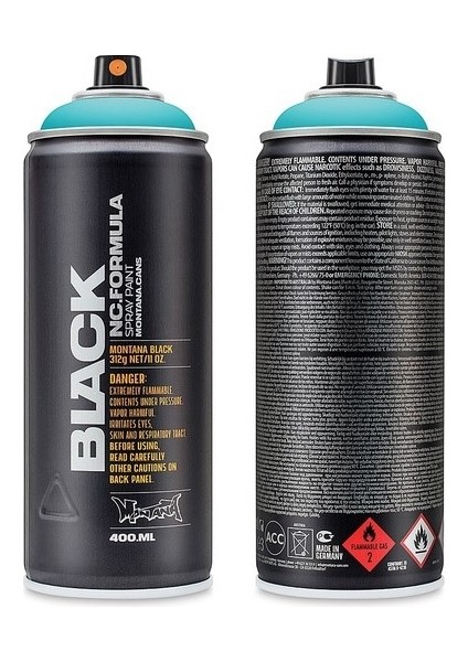 Black Seri 400 ml Sprey Boya BLK6130 Cool Cologne