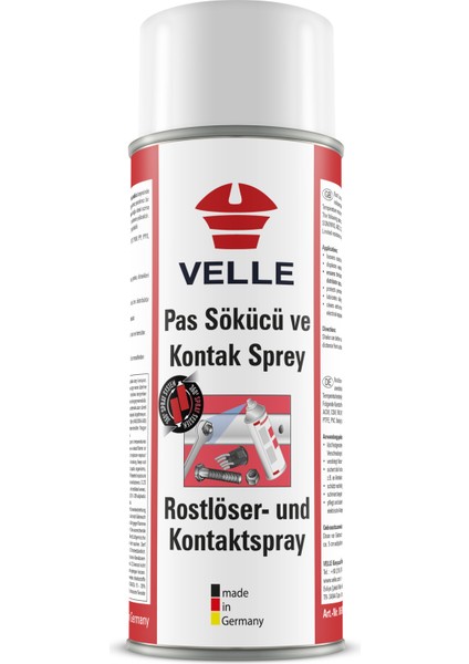 Vellepas Sökücü ve Kontak Sprey