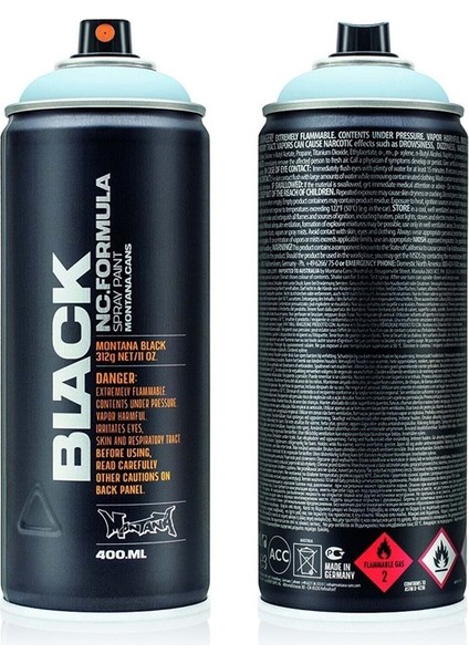 Black Seri 400 ml Sprey Boya BLK5200 Ice Blue