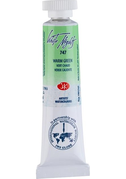 Tüp Suluboya 10ML N:747 Warm Green