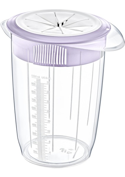 Sıçratmayan Koruma Kapaklı Blender Mikser Kabı Kapaklı