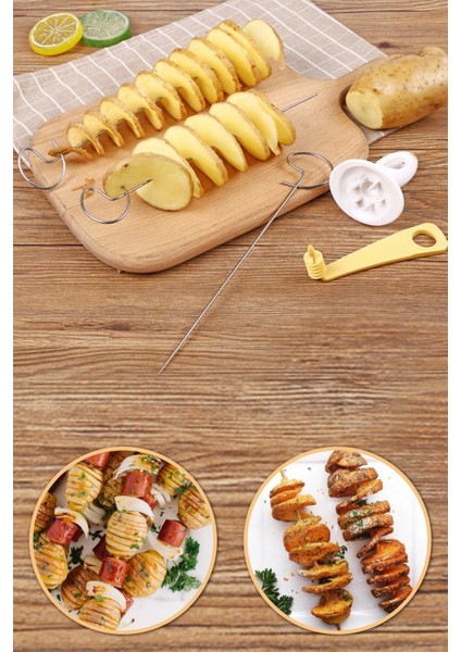 Spiral Patates Dilimleyici Aparat