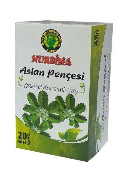 Aslan Pençesi Bitkisel Karışımlı Çay 20 'li Süzen Poşet
