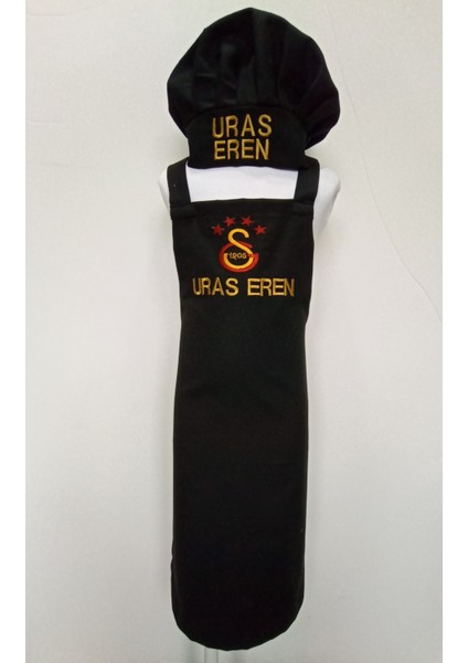 Çocuk Mutfak Önlüğü Takım Armalı Isme Özel 0-12 Yaş Beden fiyatları