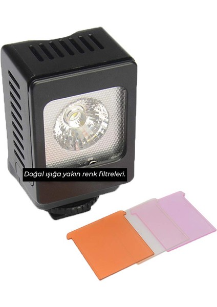 VL-013 Mini LED Işık Sürekli Işık Foto Video Işık LED Panel Kamera Işığı