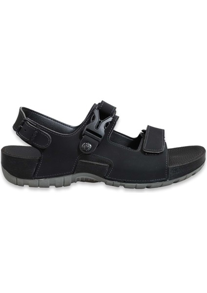 Konfores 1522-9829-2 Tam Anatomik Erkek Sandalet - NKT01522-SIYAH-41 fiyatları