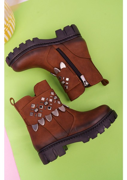 Yandan Fermuarlı Taba Çocuk Bot modelleri