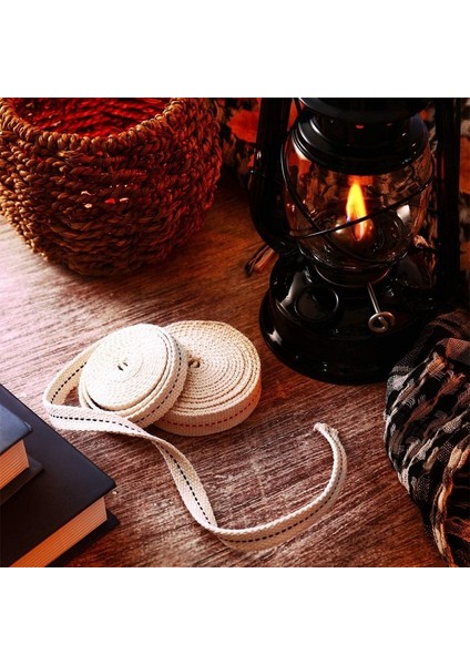 2 Metre 7 Numara Fitil 7 Numara Gemici Feneri Fitili 7 Numara Gaz Lambası Fitili 7 Numara Yedek Fitil Kerosene Lamp Wick