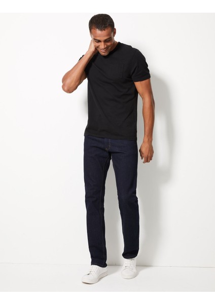 Straight Fit Jean Pantolon