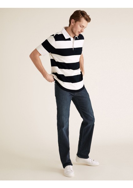Straight Fit Jean Pantolon