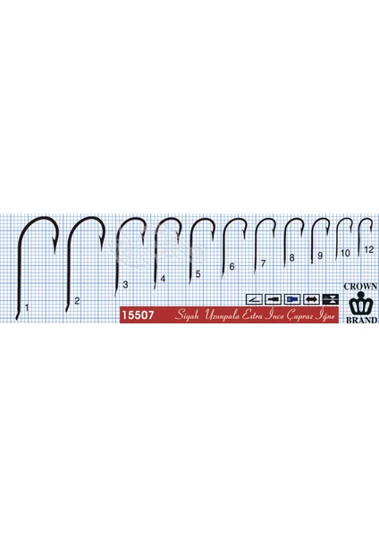 15507 Kore Olta Iğnesi 100'LÜ Balıkmarketim fiyatları