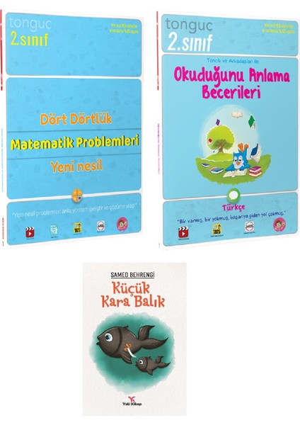 2. Sınıf Dört Dörtlük Yeni Nesil Matematik Problemleri ve Türkçe Okuduğunu Anlama Becerileri Seti