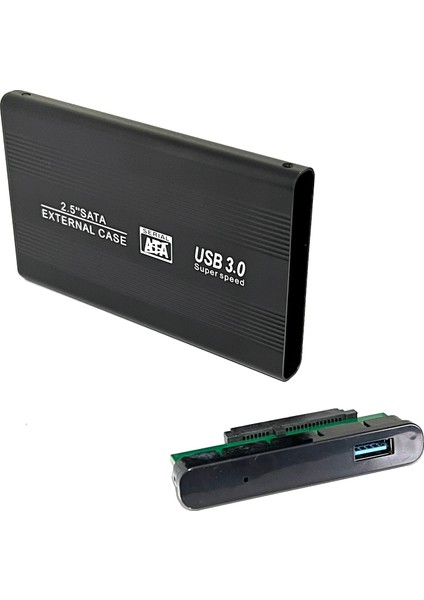 USB 3.0 HDD Kutusu 2.5 Inch 6gbps Harici Harddisk Kutusu USB 3.0 To 2.5 Inch Sata External Alimunyum