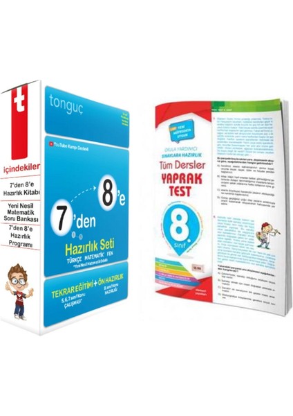 7'den 8'e Hazırlık Seti