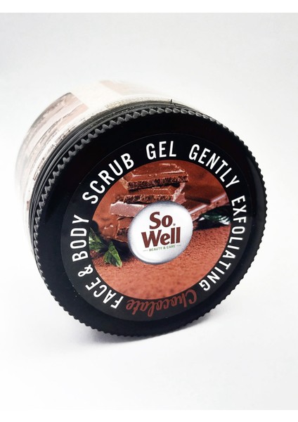 Yüz ve Vücut Scrup Peeling 300 ml - Çikolata Özü