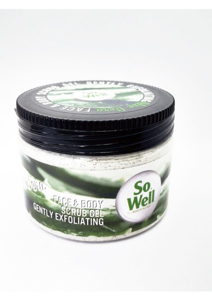 Yüz ve Vücut Scrup Peeling 300 ml - Aloe Vera Özlü modelleri