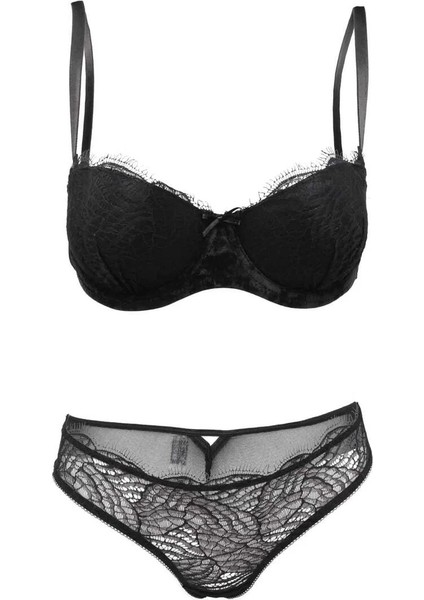 Destekli Styen Takm 4642 | Siyah