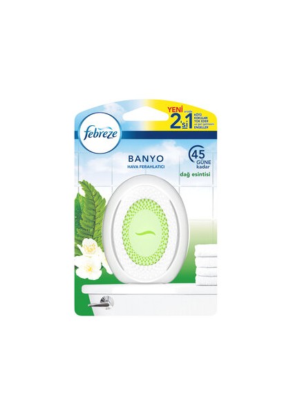 Hava Ferahlatıcı Banyo Oda Kokusu Dağ Esintisi
