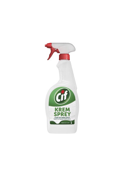 Krem Sprey %100 Cif Krem Gücü 750 ml