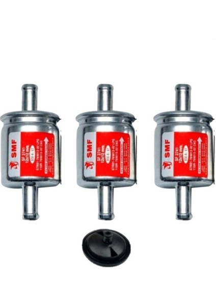 Atiker-Akl-Tartarini-Cangas-Vikars-Mimgas-Zavoli Uyumlu Gaz Filtresi 12-12MM