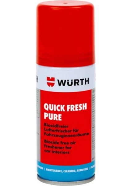 Araç Içi Tazeleme Spreyi Quıck Fresh 100 Ml.