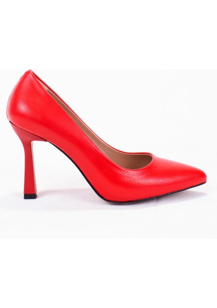 DZA07-388451 Kırmızı Stiletto Topuklu Kadın Ayakkabı fiyatları