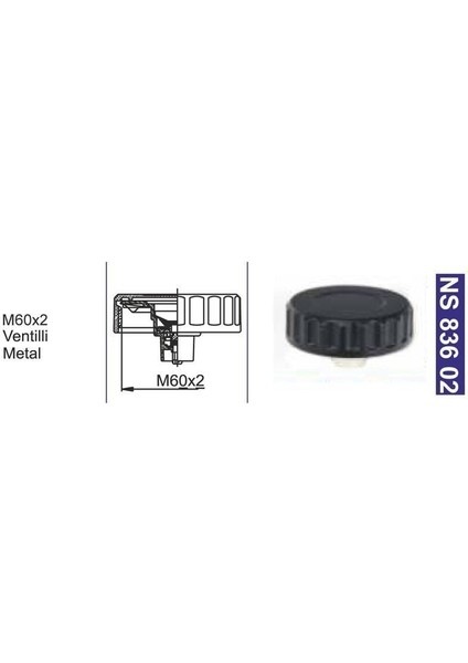 Depo Kapağı Mazot Ventilli New Holland 110.90 4181662