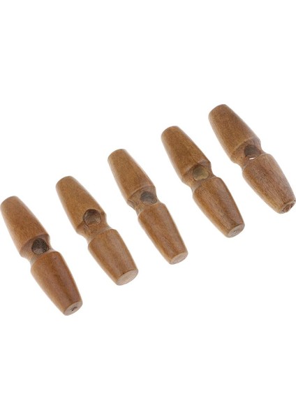 Dokun Düğmeleri Kaplama Geçiş Düğmeleri Ahşap Tokalar Kahverengi2 50 x 13MM (Yurt Dışından) modelleri