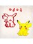 Pokemon Pikachu Detay Kurabiye Kalıp Seti 6’lı 1