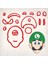 Super Mario Luigi Detay Kurabiye Kalıp Seti 17’li 1