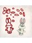 Bugs Bunny Bebek Detay Kurabiye Kalıp Seti 13’lü 1