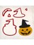 Jack O Lantern Kabak Detay Kurabiye Kalıp Seti 5’li 1