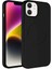 Apple iPhone 11 Kılıf Magsafe Wireless Şarj Özellikli Pastel Renk Silikon Plas Kapak Siyah Telefon Kılıfı 1
