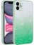Apple iPhone 11 Kılıf Renk Geçişli Mermer Desenli Sert Silikon Granit Kapak No5 Telefon Kılıfı 1