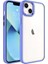Apple iPhone 14 Kılıf Krom Kapak Lavendery Gray Telefon Kılıfı 1
