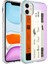 Apple iPhone 12 Kılıf Airbag Kenarlı Renkli Desenli Silikon Elegans Kapak No1 Telefon Kılıfı 1