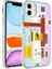 Apple iPhone 11 Kılıf Airbag Kenarlı Renkli Desenli Silikon Elegans Kapak No2 Telefon Kılıfı 1