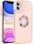 Apple iPhone 12 Kılıf Kongo Kapak Rose Gold Telefon Kılıfı 1