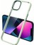 Apple iPhone 13 Pro Max Kılıf Krom Kapak Açık Yeşil Telefon Kılıfı 1