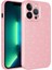 Apple iPhone 13 Pro Max Kılıf Kamera Korumalı Simli Lüks Koton Kapak Pembe Telefon Kılıfı 1