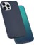 Apple iPhone 13 Pro Max Kılıf Silk Silikon Lacivert Telefon Kılıfı 1