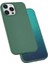 Apple iPhone 13 Pro Max Kılıf Silk Silikon Koyu Yeşil Telefon Kılıfı 1