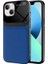 Apple iPhone 13 Kılıf ​ Emiks Kapak Lacivert Telefon Kılıfı 1