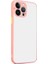 Apple iPhone 13 Pro Max Kılıf Hux Kapak Pembe Telefon Kılıfı 1