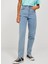 Jjxx Yüksek Bel Mom Fit Mavi Kadın Pantolon 12227293 1