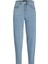 Jjxx Yüksek Bel Mom Fit Mavi Kadın Pantolon 12227293 3