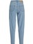 Jjxx Yüksek Bel Mom Fit Mavi Kadın Pantolon 12227293 4