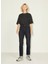 Yüksek Bel Mom Fit Siyah Kadın Pantolon 12203849 4