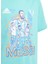 Desenli Turkuaz Erkek Çocuk T-Shirt HY8705 Y Messı G T 1